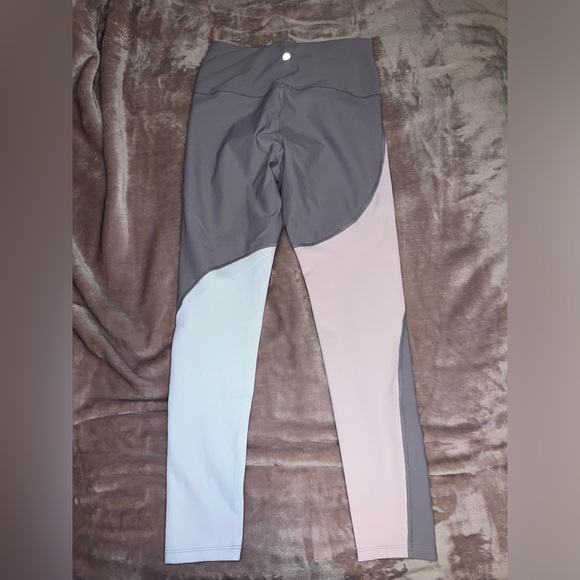 Apana capris, purple/white/pink, size extra small - Picture 2 of 2